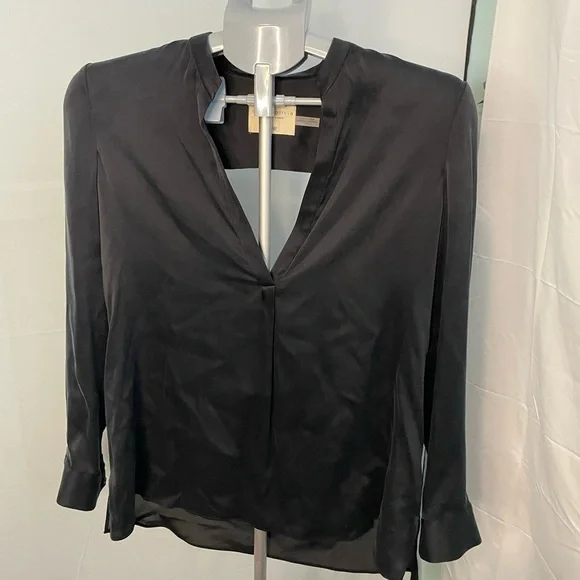Alice + Olivia AIR black blouse size 4 - Picture 1 of 10